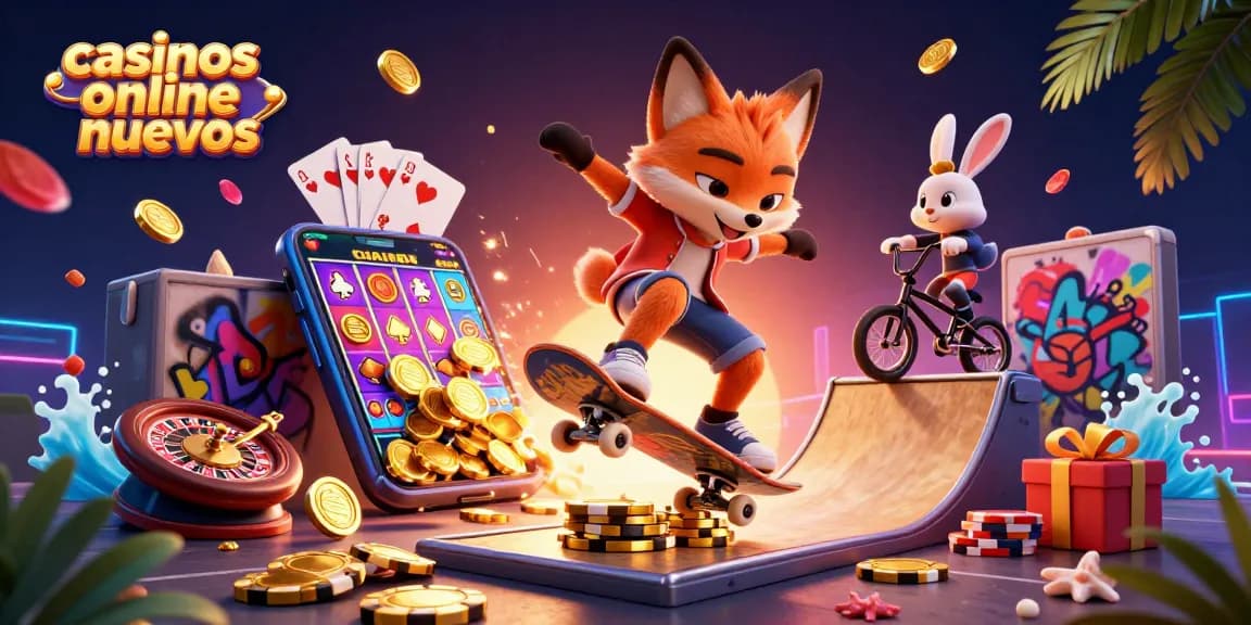Gira los rodillos con casinos online nuevos en un ambiente vibrante y dinámico.