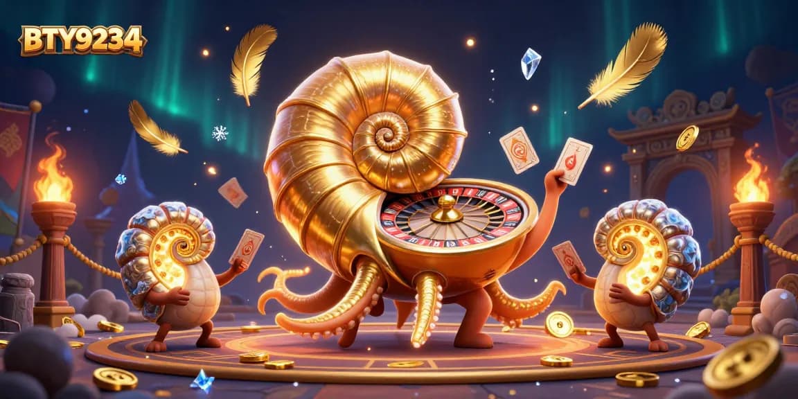 Immerse in BTY9234's vibrant gaming atmosphere with a dynamic 3D casino scene.