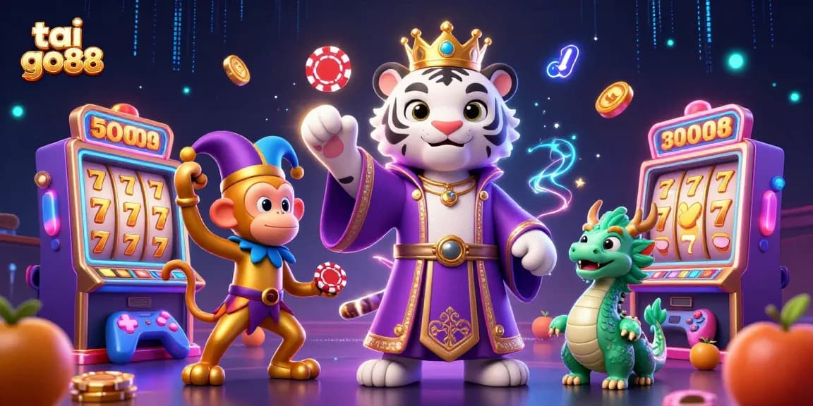 Play the exciting tai go88 slots featuring engaging characters and vibrant game elements.