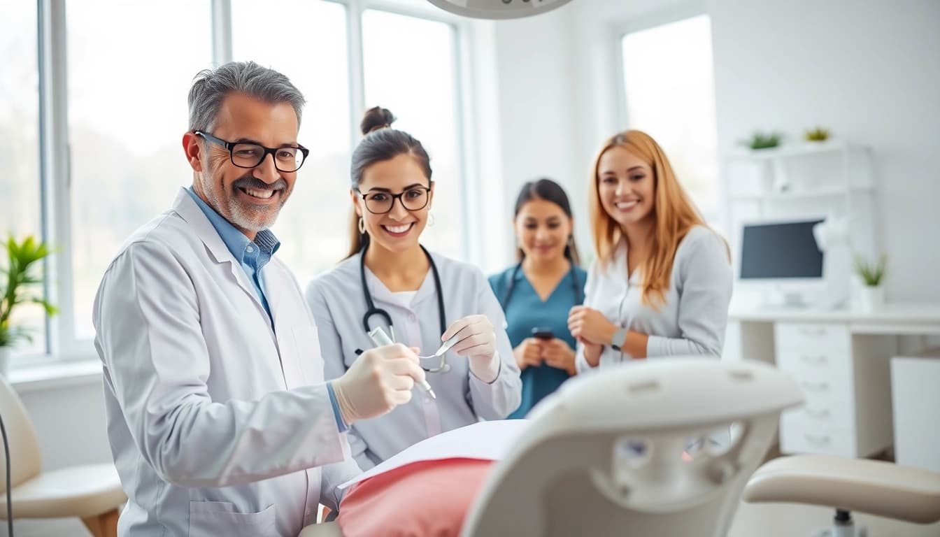 Engaging dentists grand rapids mn team providing personalized dental care in a modern clinic.