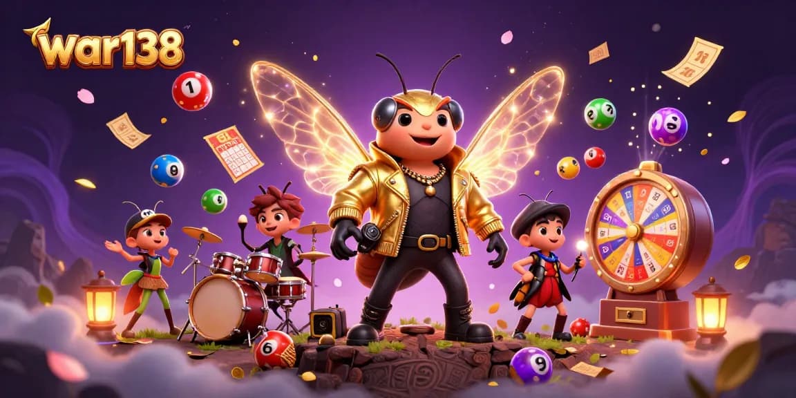 Play and win with exciting promotions on war138, featuring a thrilling 3D casino scene.