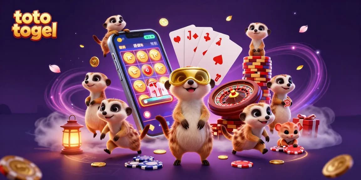 Persembahan toto togel pertaruhan kami dengan koloni meerkat yang mengelola kasino, penuh dengan aksi.