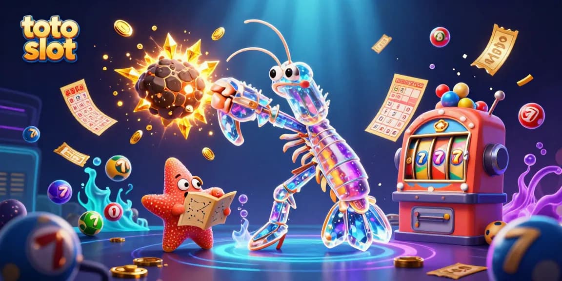 Engage with the action of toto slot in an explosive 3D casino scene filled with vibrant game elements.