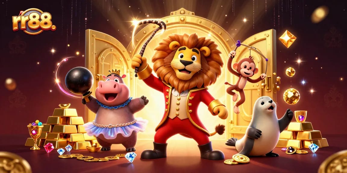 rr88. Experience thrilling casino action with vibrant characters and dynamic game elements.