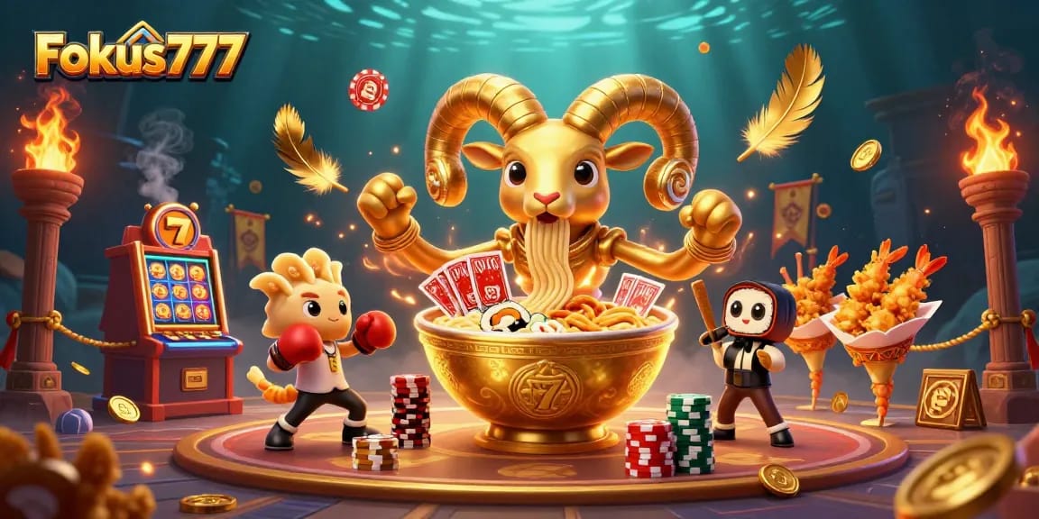 Engage with Fokus777’s vibrant online casino scene featuring dynamic characters and exciting gaming elements.