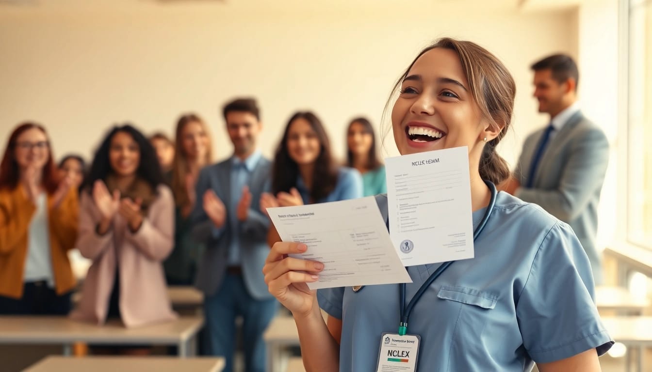 Celebrate the success of passing the NCLEX exam with Houston NCLEX review testimonials.