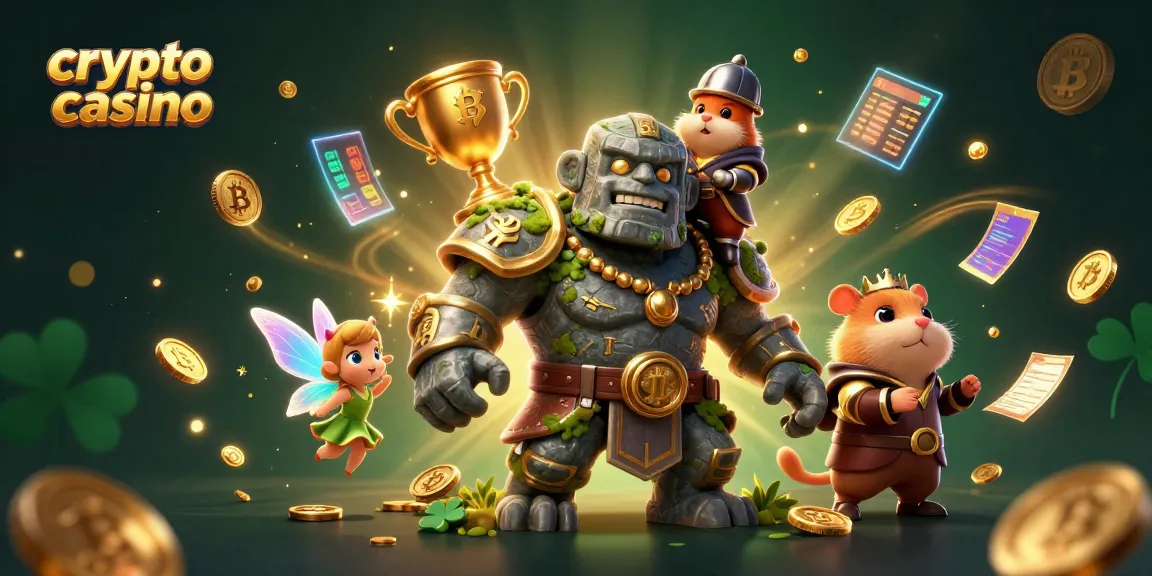 Jouez au crypto casino avec des personnages de jeu dynamique et des éléments de blockchain captivants.