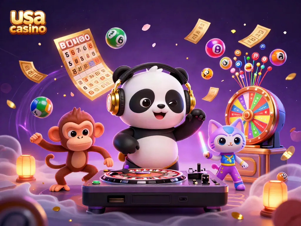 Experience the excitement of usa casino gaming with dynamic characters and vibrant action.