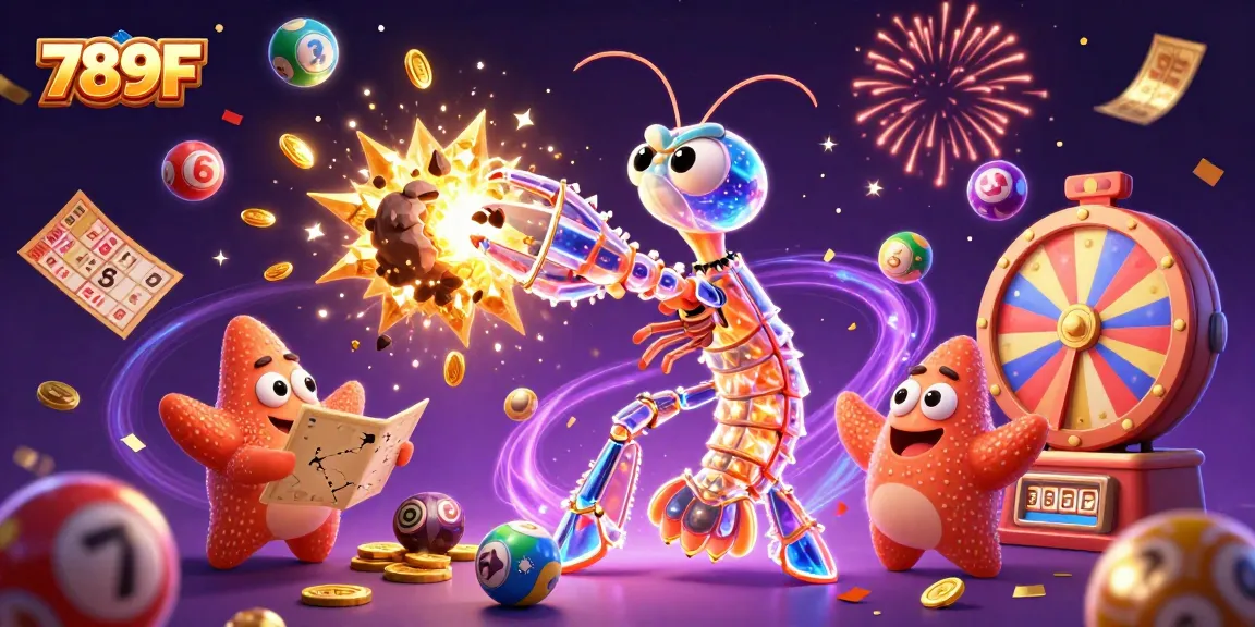 Experience thrilling gameplay at 789F with dynamic lottery elements exploding with prizes
