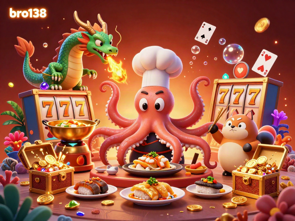 Engage in thrilling gameplay at bro138 with vibrant, dynamic gaming elements and characters.
