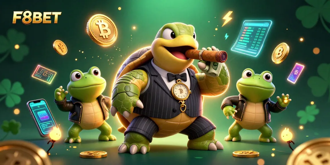 Join F8BET's thrilling experience with a unique casino character scene displaying ultimate gaming excitement!