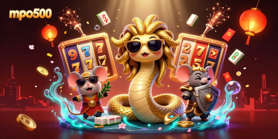 Boost your chances at mpo500 slots with this enchanting 3D casino illustration.