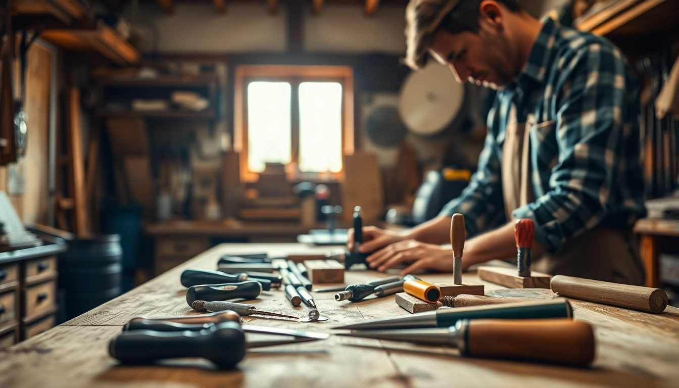 Utilizando brillant tools para crear un proyecto de carpintería.