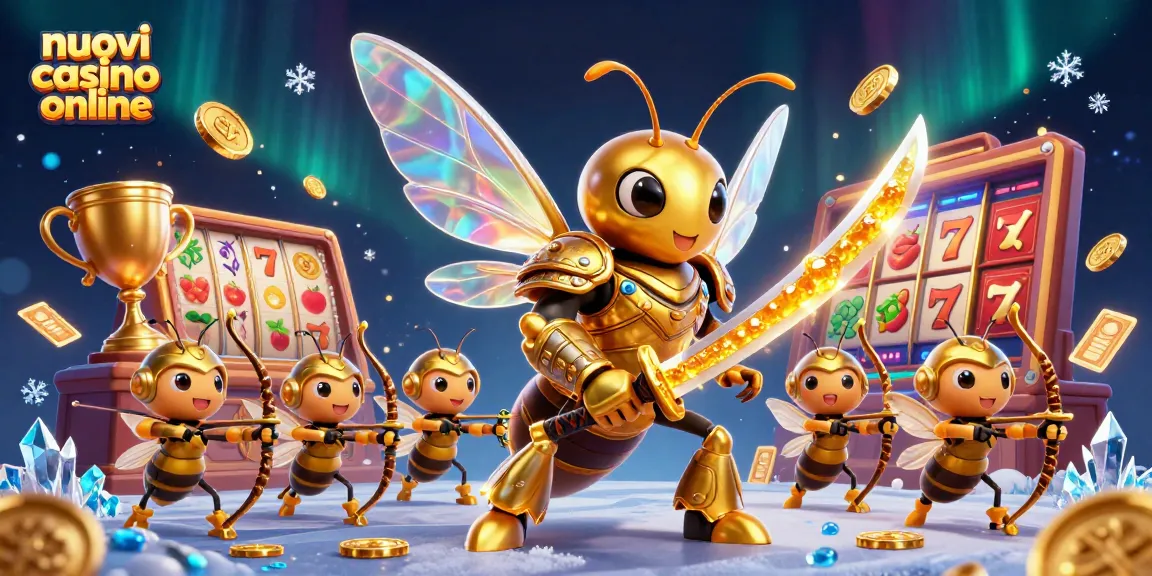 Scopri i nuovi casino online con l'adorabile hornet samurai in azione tra gli elementi di gioco.