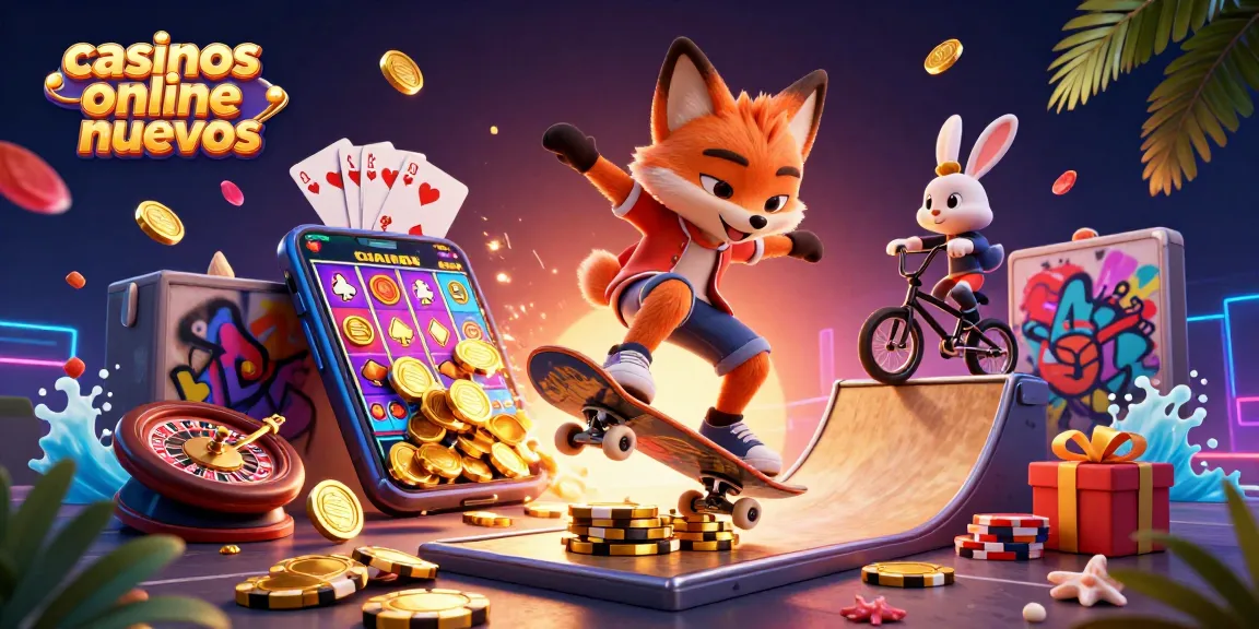 Gira los rodillos con casinos online nuevos en un ambiente vibrante y dinámico.
