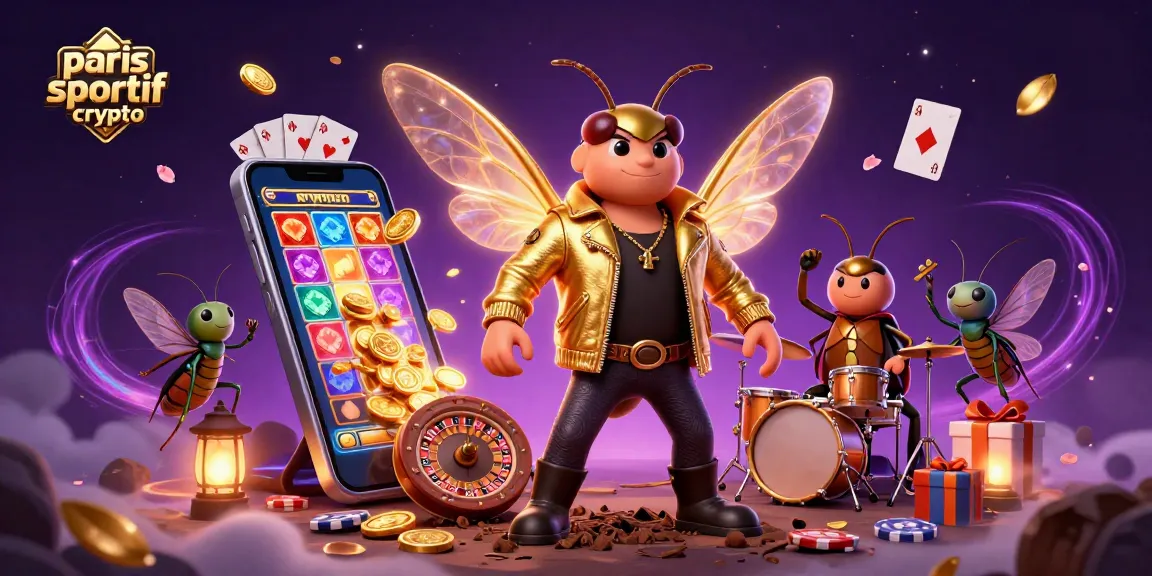 Placer des paris sportif crypto tout en s'amusant avec des personnages colorés dans une scène animée.