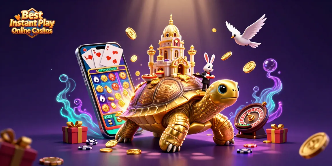 Experience vibrant action with the Best Instant Play Online Casinos featuring cartoon characters and games.