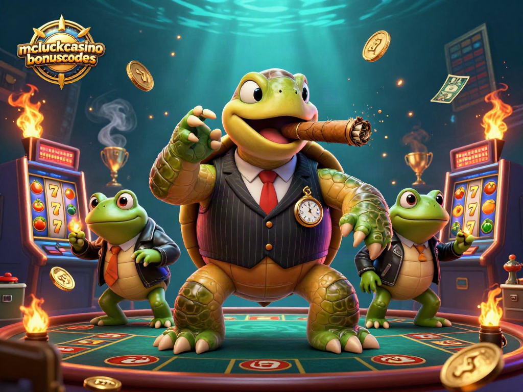 Experience thrilling gameplay with mcluckcasinobonuscodes in this vibrant casino illustration.