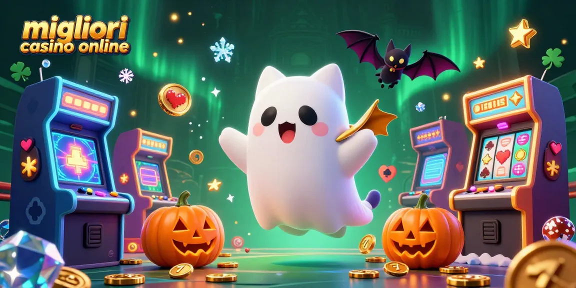Scopri i migliori casino online con un fantasioso gatto fantasmino in un casinò da incubo pieno di avventure.