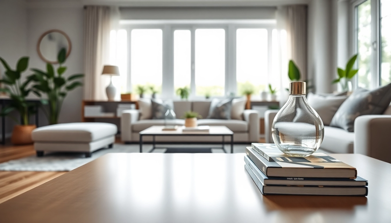 Home improvement showcasing a renovated living room with modern décor and natural light.