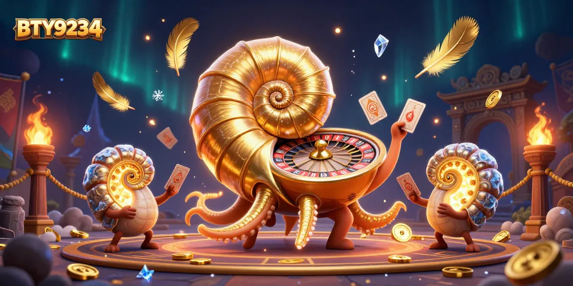 Immerse in BTY9234's vibrant gaming atmosphere with a dynamic 3D casino scene.