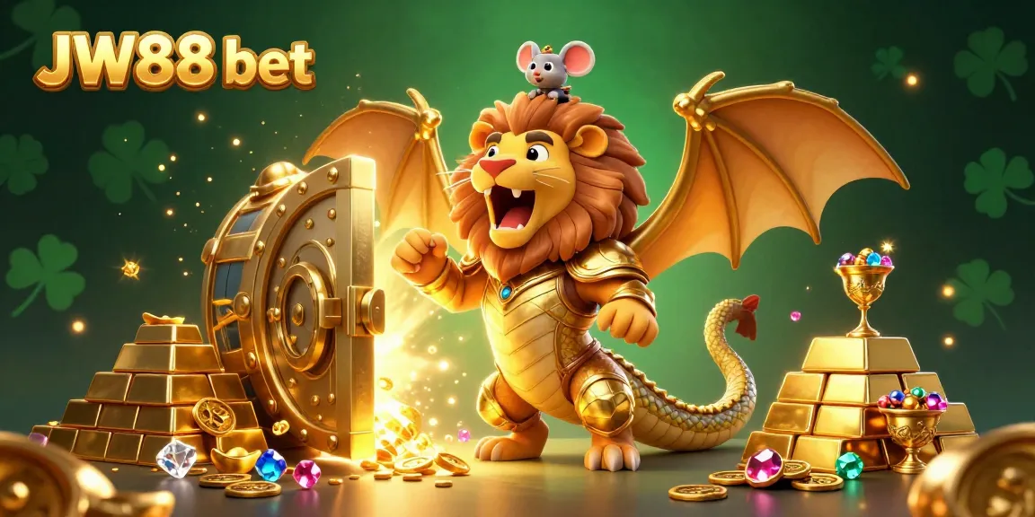 Engage in exciting jackpots and slots at JW88 bet with dazzling treasures and lively 3D creatures.