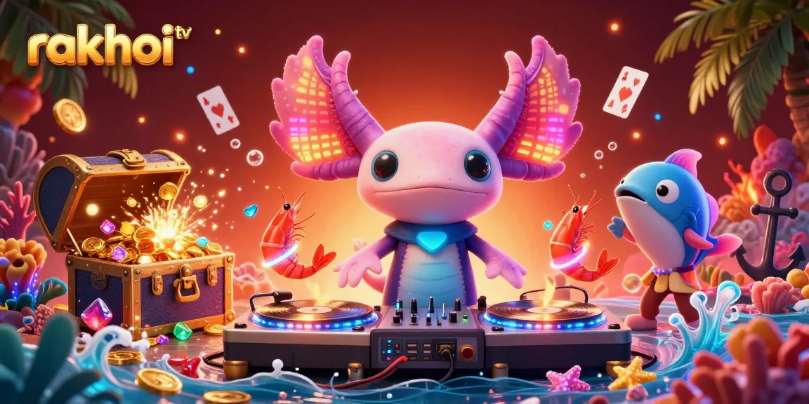 Experience live betting excitement with rakhoi tv featuring dynamic underwater action and gaming elements.