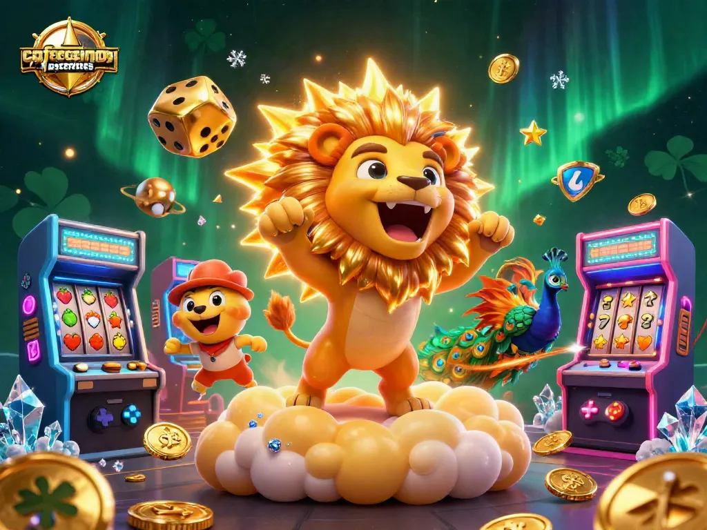 Experience the thrill at cafecasinosistersites with iconic characters and vibrant graphics that celebrate gambling excitement.
