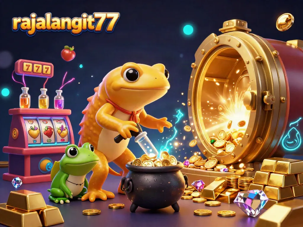 Rasakan keseruan bermain di rajalangit77 dengan alchemist dan banyak harta, simbol kemenangan menggoda!