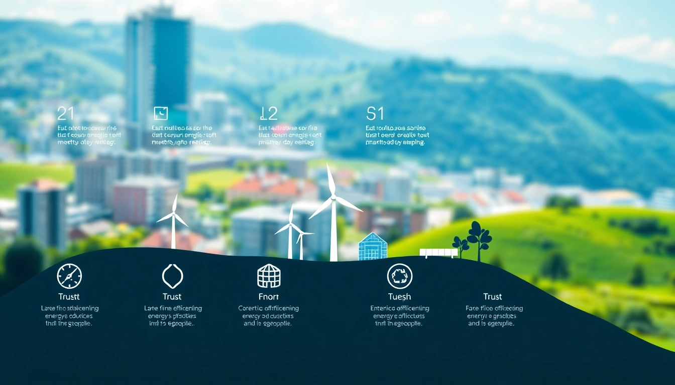 Showcase of energy big 6 suppliers highlighting efficiency and sustainability in the UK.