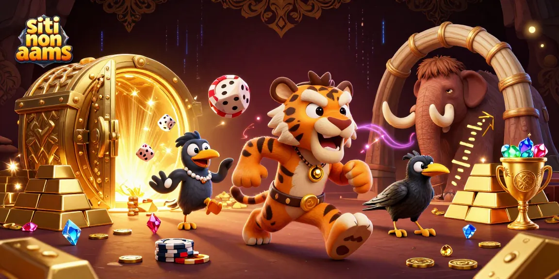 Scopri i migliori siti non AAMS per scommettere con cavemen e tigri in un casinò preistorico.
