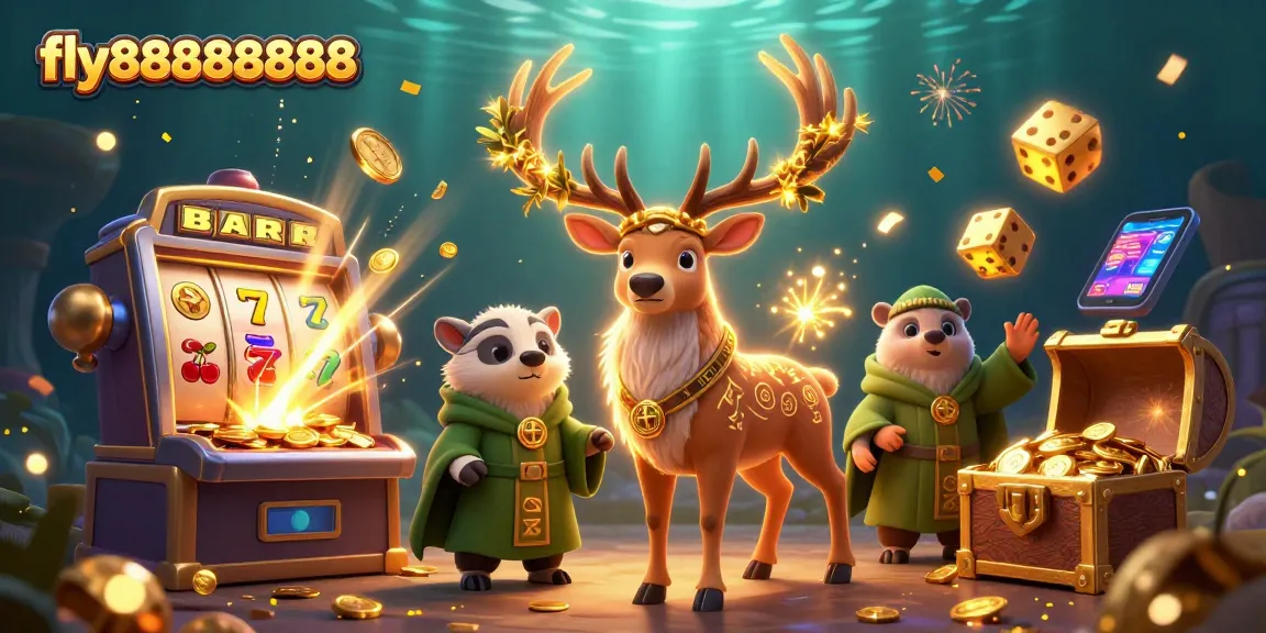Experience immersive gaming at fly88888888 with vibrant characters and casino action.