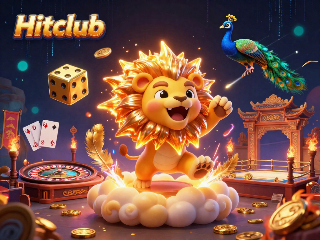 Experience thrilling gameplay at Hitclub with vibrant casino elements and characters in dynamic 3D action.