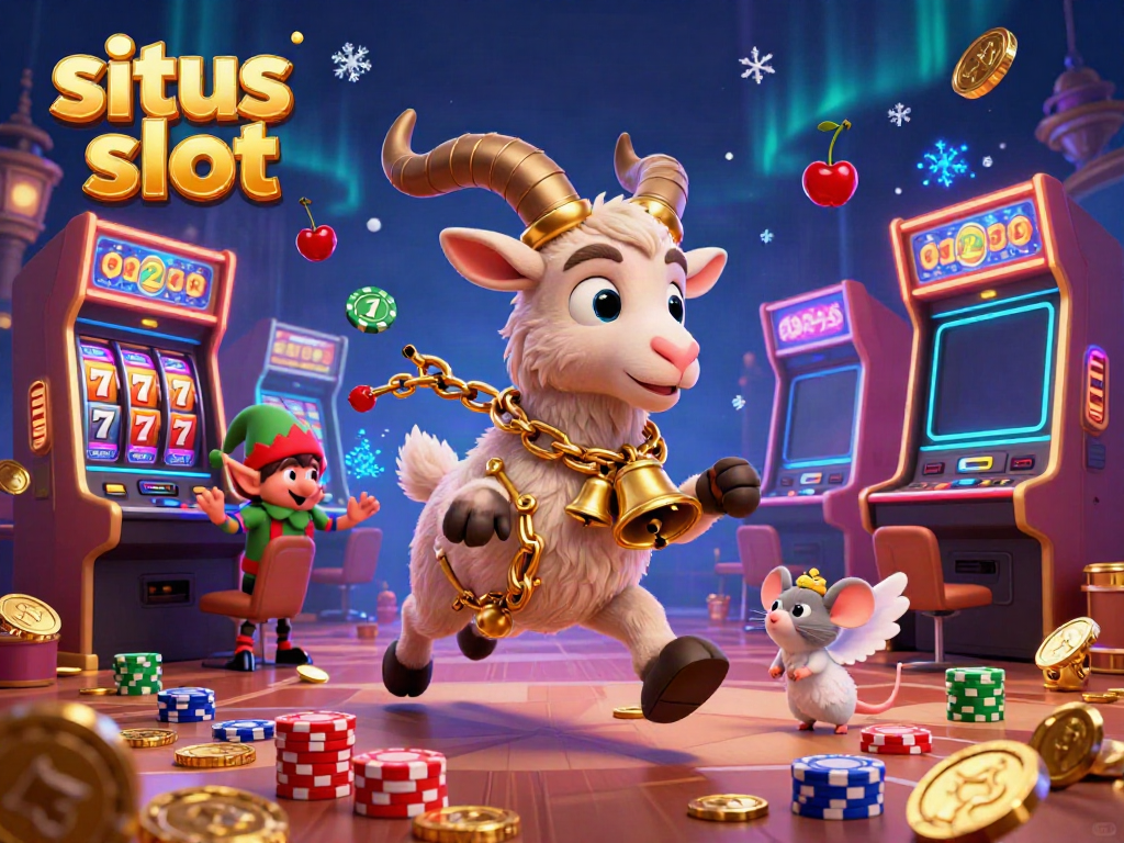 Permainan slot yang menyenangkan dipimpin oleh Krampus, mouse, dan elf di kasino fantastis.