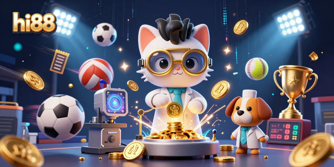 Bet on hi88's exhilarating casino games with sports elements and dynamic characters.