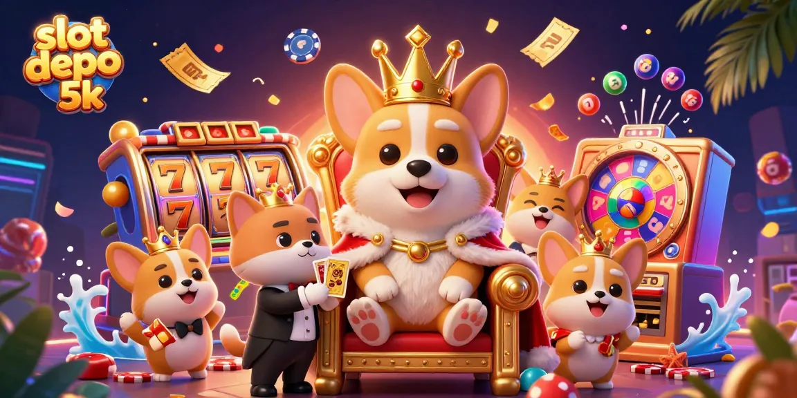Menangkan pengalaman bermain di slot depo 5k dengan grafis slot yang mengagumkan dan karakter kartun yang menawan.