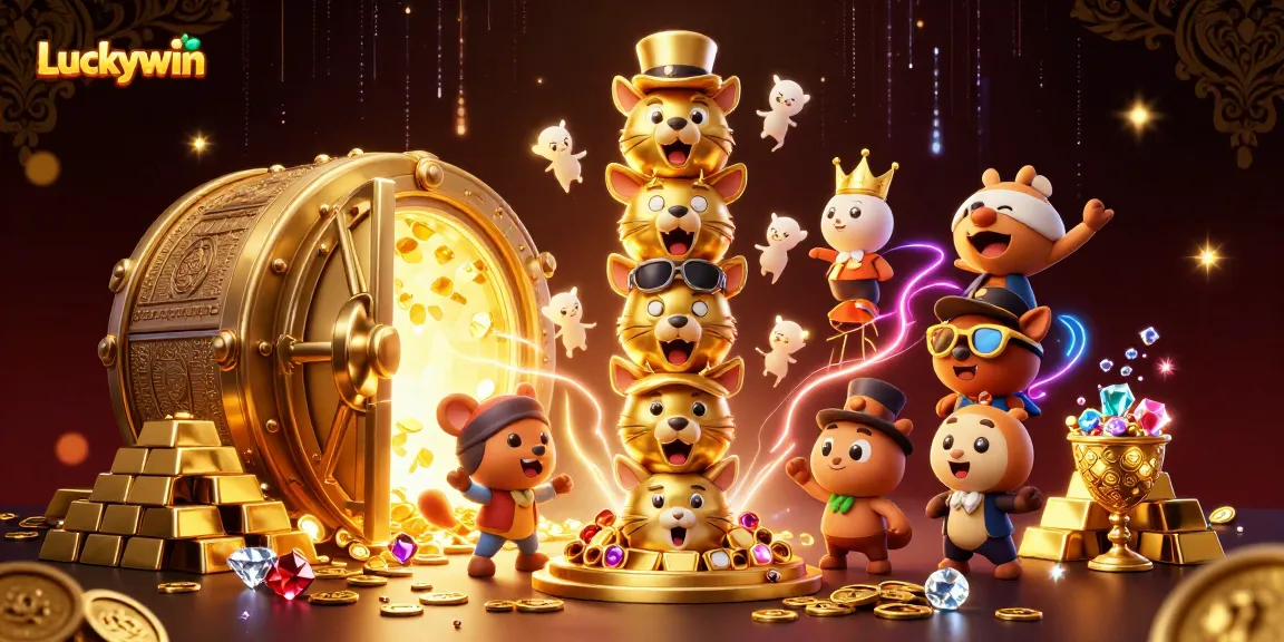 Experience big wins at Luckywin with vibrant casino visuals and stunning animated elements.