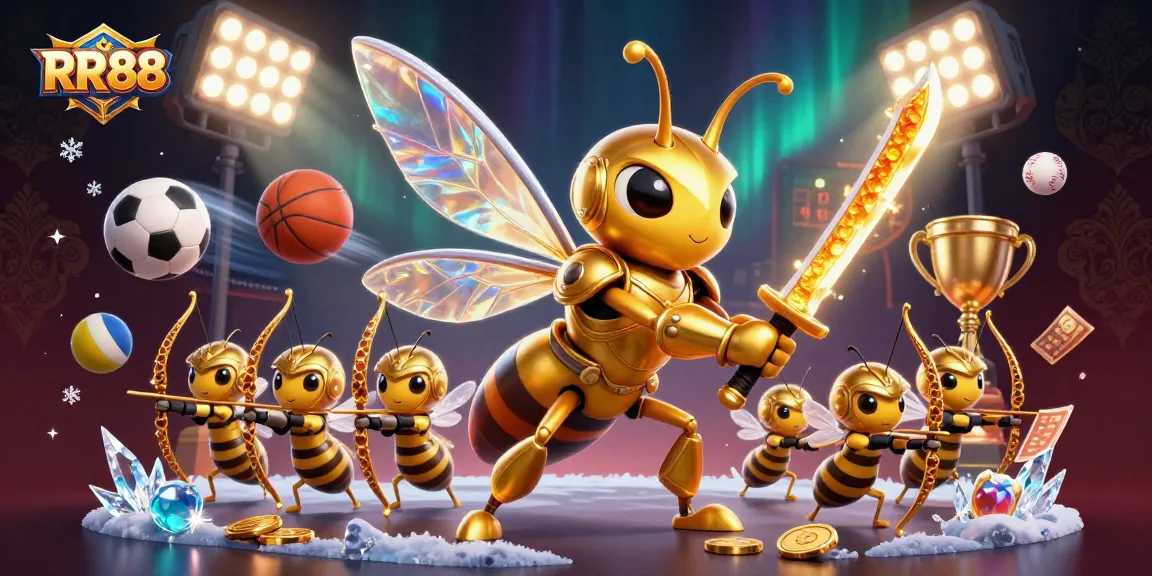 Experience thrilling gameplay at RR88 with vibrant casino elements and exciting sports bets.