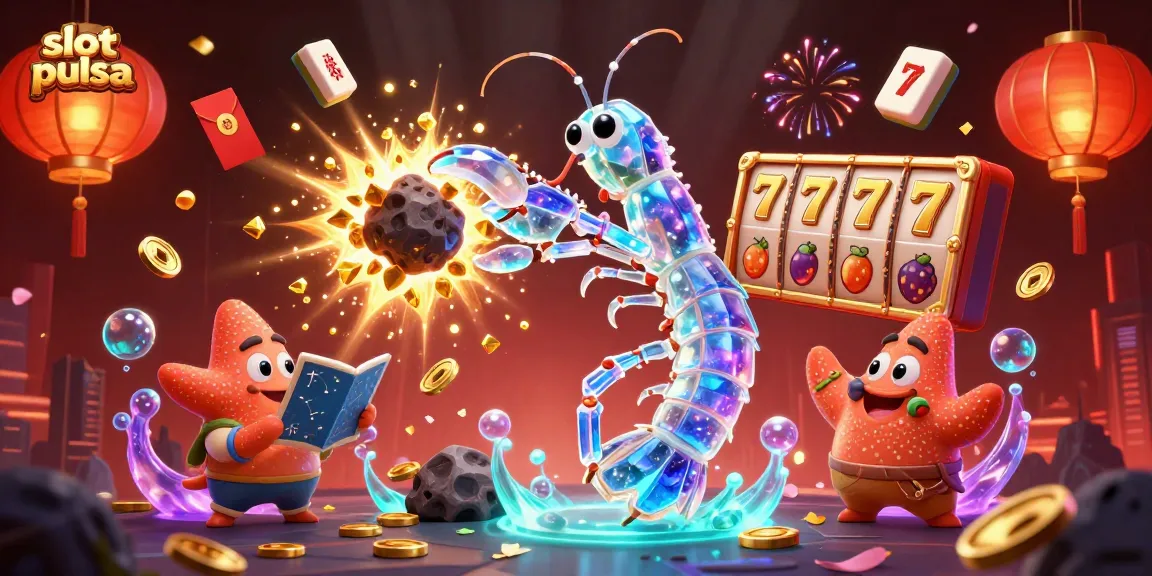 Slot pulsa, mainkan permainan slot dengan jackpot menarik di lingkungan 3D penuh warna.