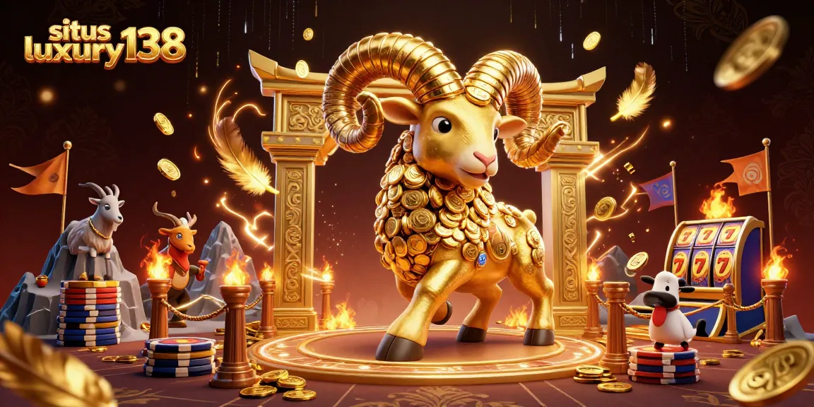 Situs luxury138 memberikan pengalaman taruhan seru di arena perjudian melawan domba emas yang megah.