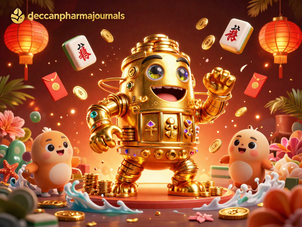 Experience thrilling gameplay with deccanpharmajournals as vibrant characters animate a lively casino scene.