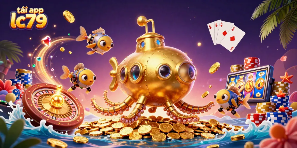 Chơi game tại tải app lc79 với các yếu tố hấp dẫn như xu vàng và trò chơi sống động.
