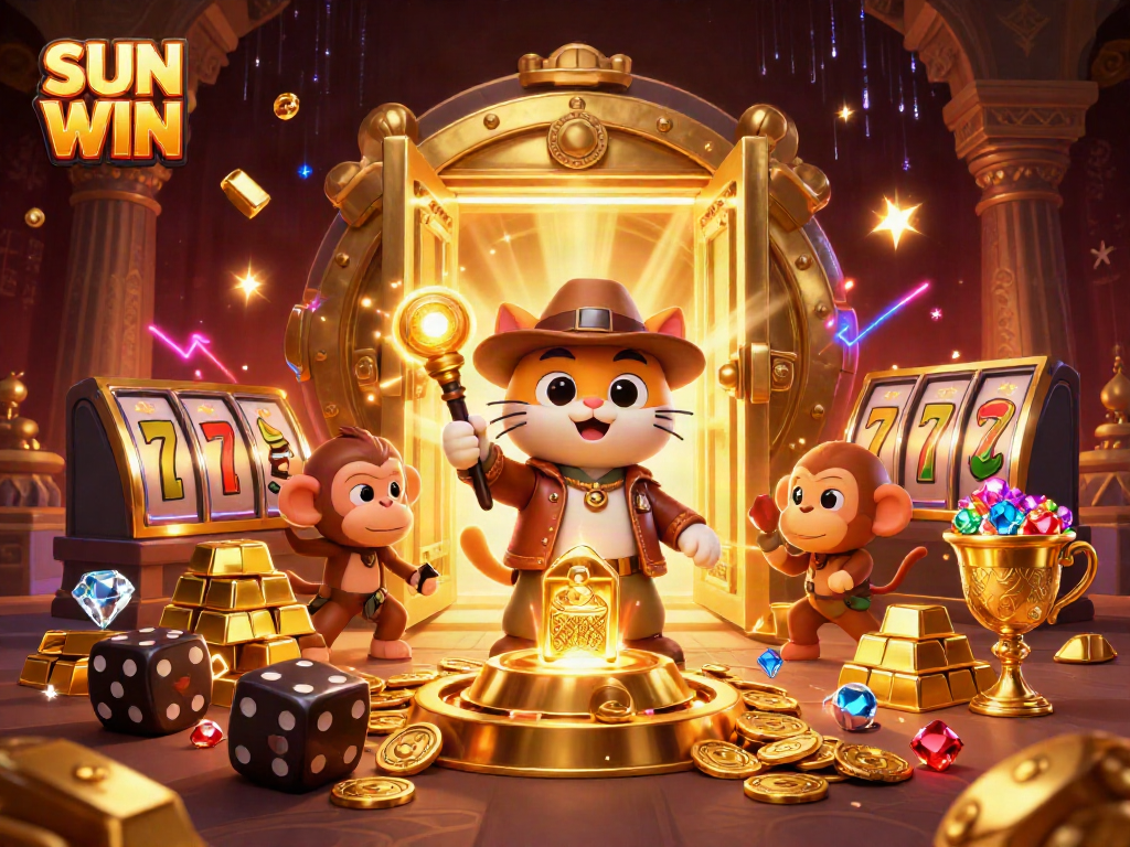 Engage in thrilling gameplay at SUN WIN with vibrant casino action and treasures.