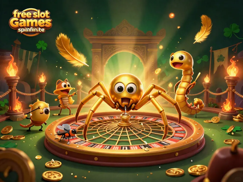 Experience the excitement of free slot games with bonus spins spinfinite with golden spider rewards.
