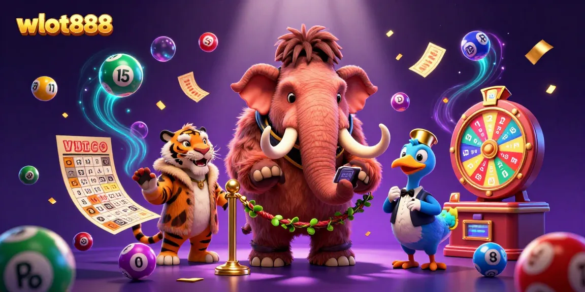 Menangkan peluang bermain dengan wslot888 dalam ilustrasi kasino bergaya 3D yang dinamis.