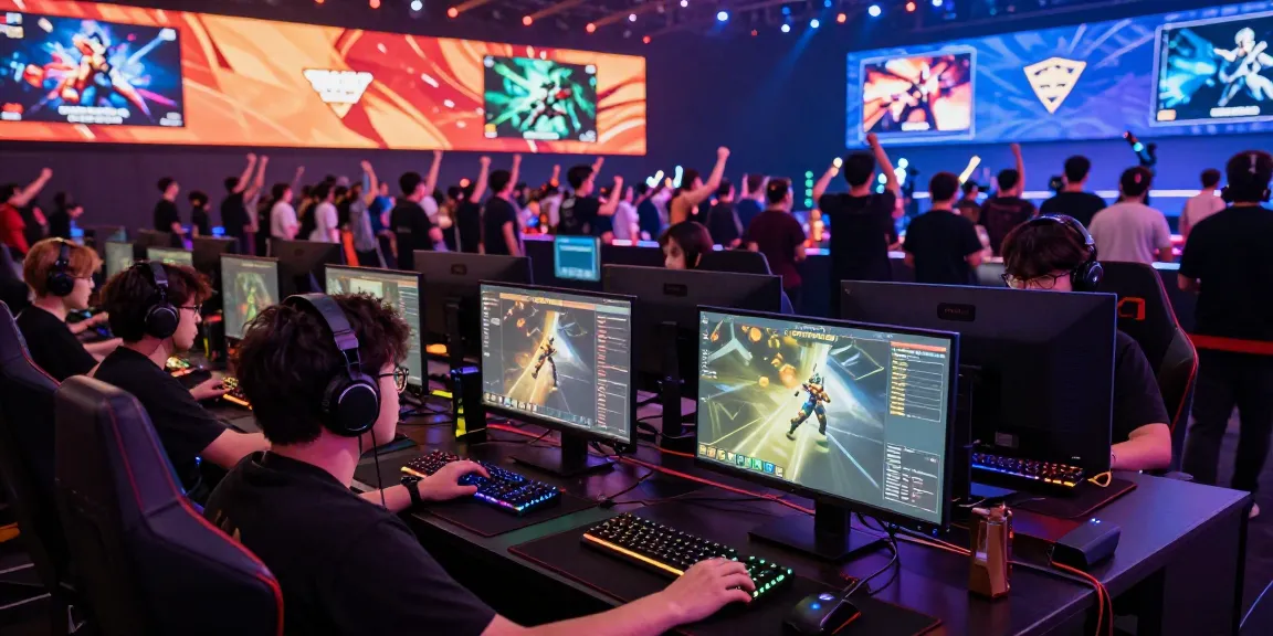 Competitive gamers immersed in the MANTRA88 platform showcase thrilling esports action.