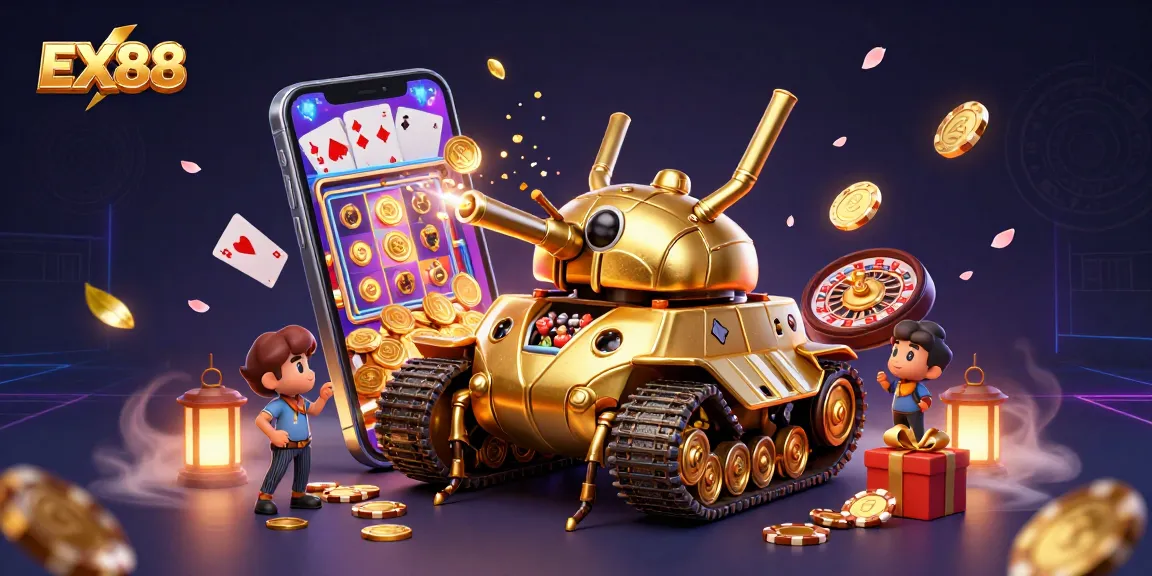 Experience EX88's vibrant casino adventures with dynamic games and thrilling jackpots.