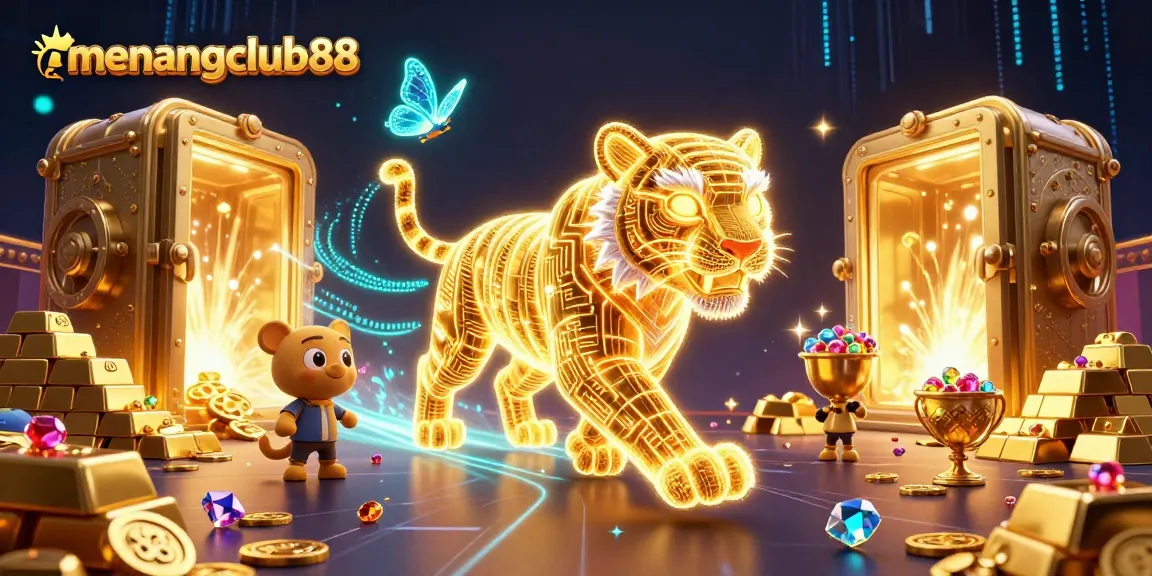 Engage with adventure gaming experiences at menangclub88 featuring vibrant casino elements and characters.