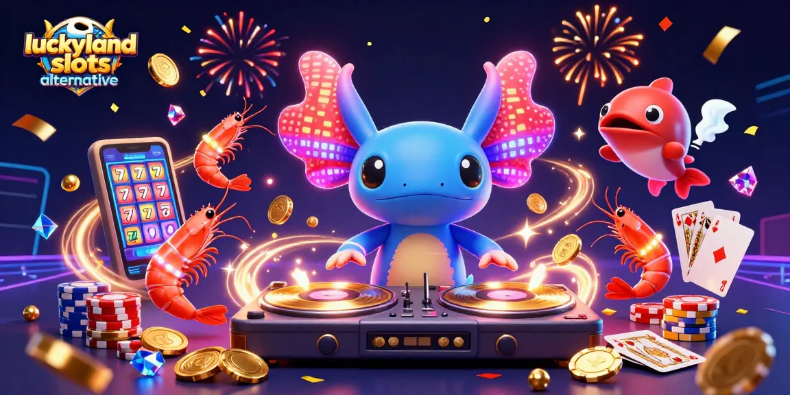 Experience thrilling games at luckyland slots alternative with vibrant characters and exciting casino elements.