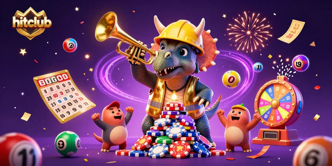 Experience the excitement of hitclub with dynamic celebration elements, perfect for online gambling action.